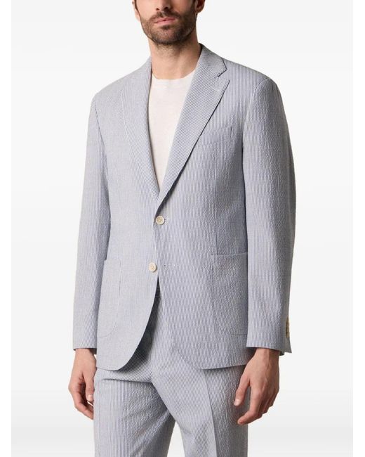 Brooks Brothers Blue Blazer À Simple Boutonnage for men