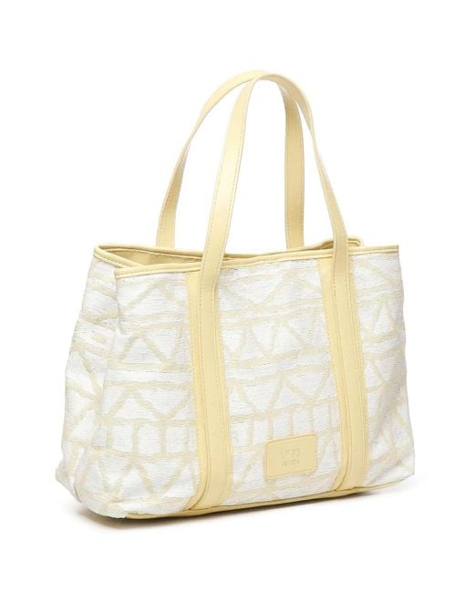 V73 Natural Beth Tote Bag