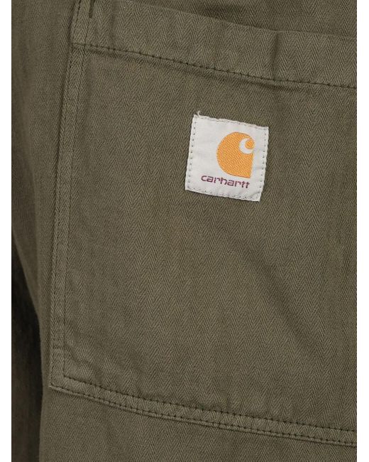 Carhartt Green Rainer Shorts for men