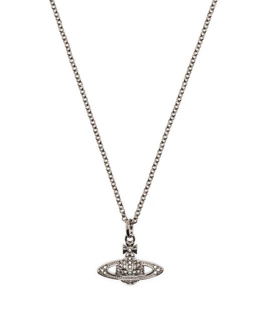Vivienne Westwood Metallic Imogene Crystal-orb Necklace
