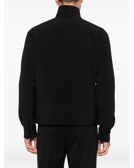 Aspesi Black High-Neck Jacket for men