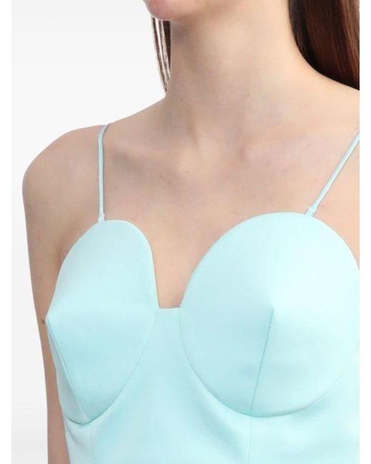 we11done Blue Padded-cup Bralette