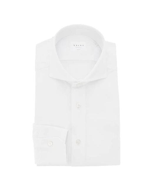 Xacus White Long-Sleeves Shirt for men