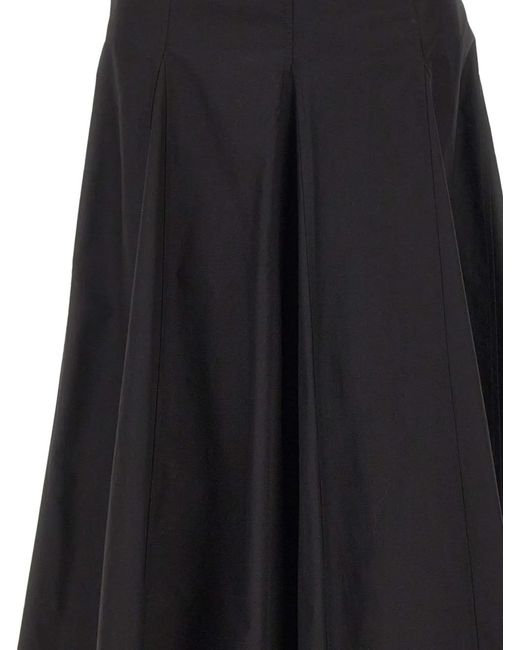 Herskind Blue Greta Flounces Midi Skirt