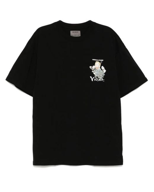 Musium Div. T-Shirt Mit Grafischem Print in Black für Herren