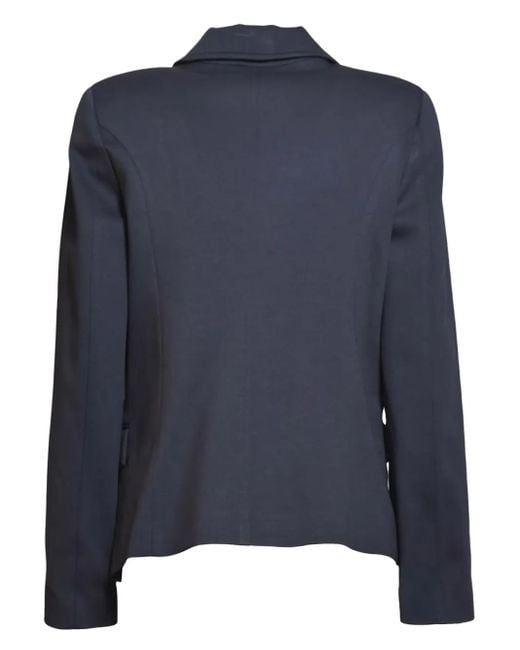 True Royal Blue Double-Breasted Blazer