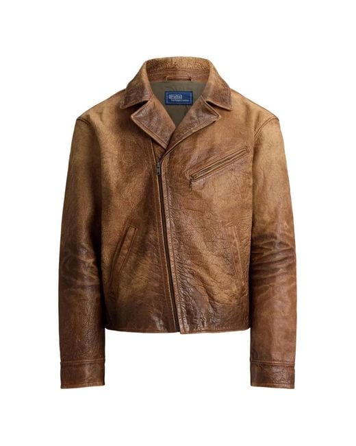Polo Ralph Lauren Brown Zip Iconic Jacket for men