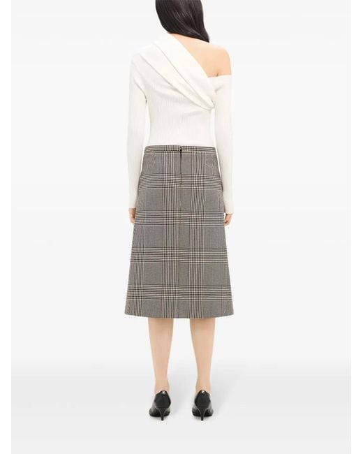 Courreges Geribbelde Trui in het White