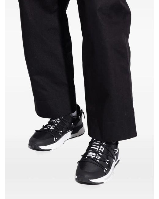 Versace Jeans Couture Black Sports Shoes for men