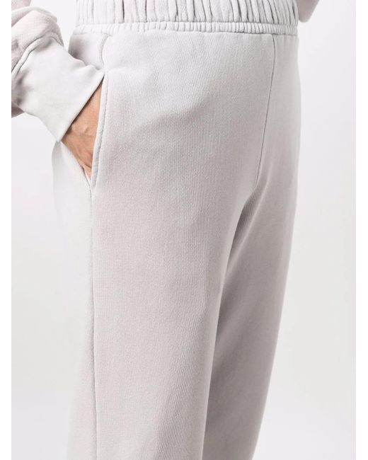 Cotton Citizen White Elasticated-Waist Cotton Trousers