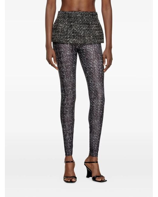 DIESEL Black Trousers