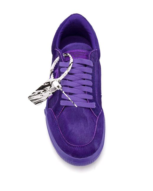 off white vulc low purple