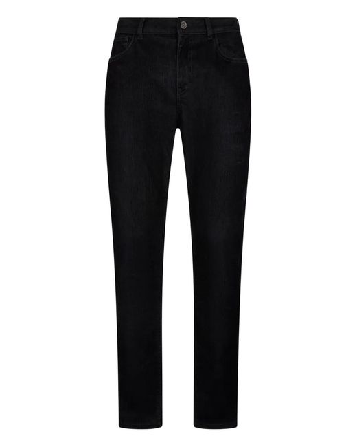 Roberto Cavalli Black Logo-Detail Jeans for men