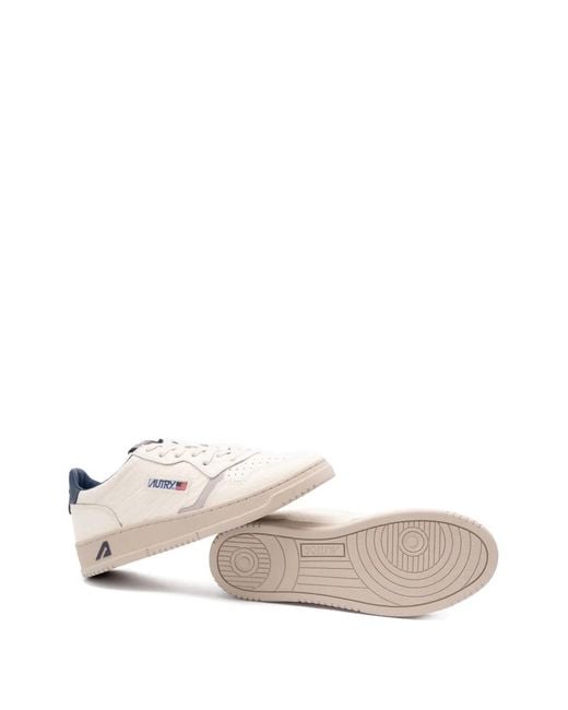 Autry Pink Medalist Sneakers for men