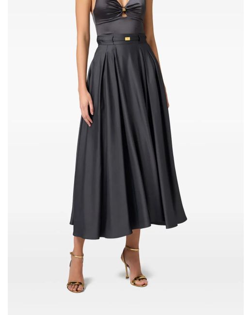 Elisabetta Franchi Blue Midi Skirts