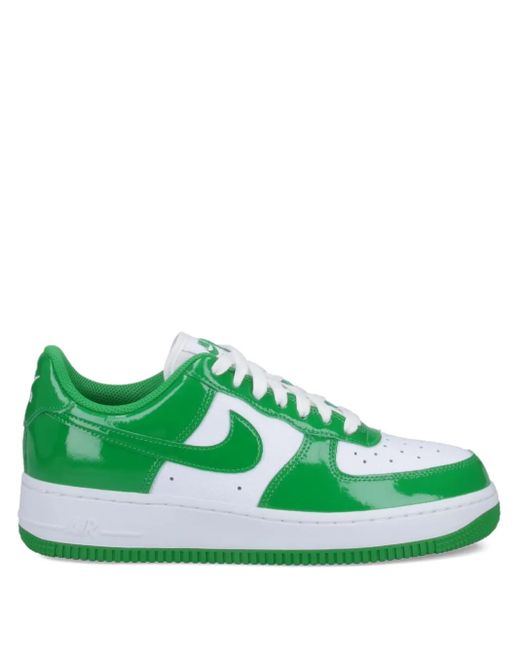 Nike Green Air Force 1 '07 Leather Sneakers