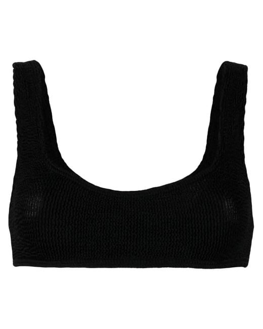 Bondeye Black Scout Crinkled Bikini Top