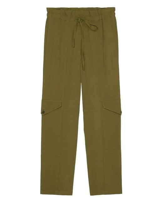 Marc O' Polo Green Cargo Drawstring Trousers
