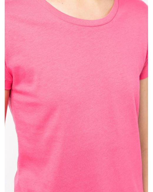 Madison Maison Pink Short-Sleeved Cotton-Jersey T-Shirt