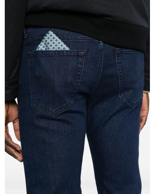 Jacob Cohen Blue Straight-Leg Jeans for men