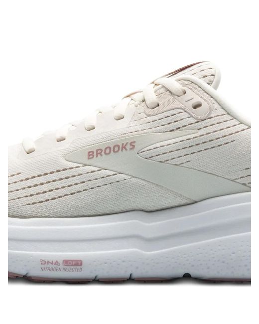 Brooks White Ghost Max 2 Running Sneakers