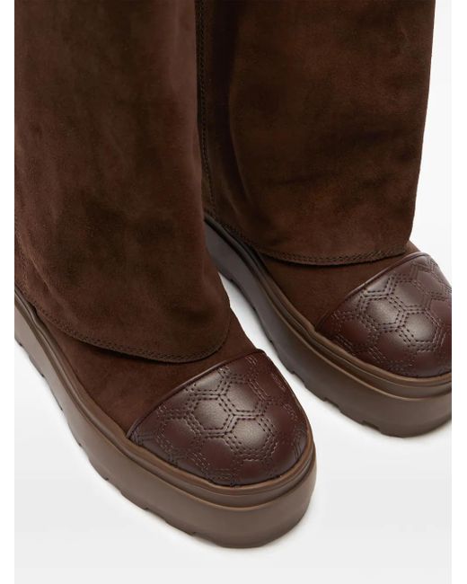 Casadei Brown Maison Lab Double Face Boots