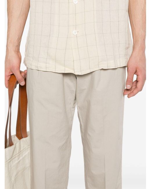 Barena Natural Nerio Pavion Tapered Trousers for men
