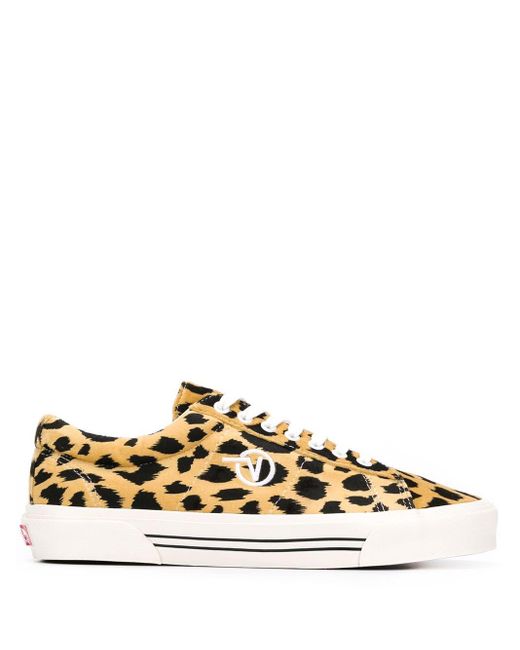 leopard print trainers