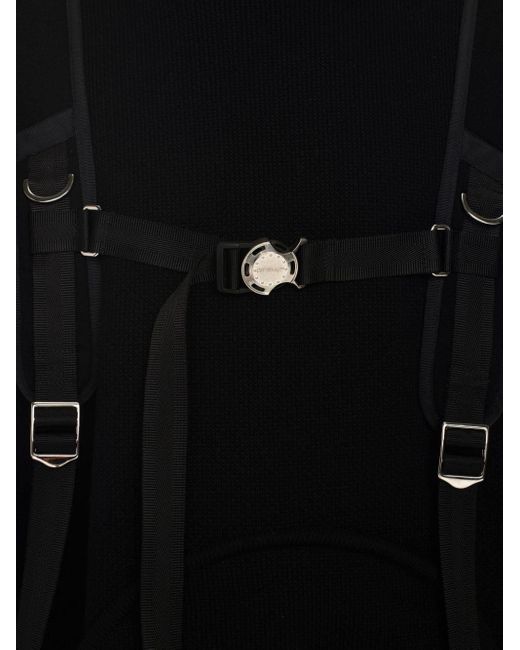 Hoodie en coton à détail de harnais Off-White c/o Virgil Abloh pour homme en coloris Black