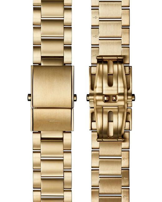 Shinola Metallic Stainless Steel 42Mm