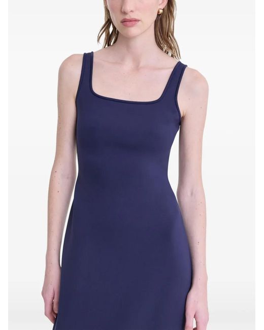 FFORME Blue Kara Square-Neck Dress
