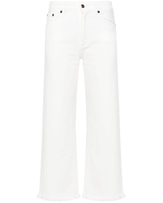 Antonelli White Salvatore Mid-rise Straight-leg Jeans