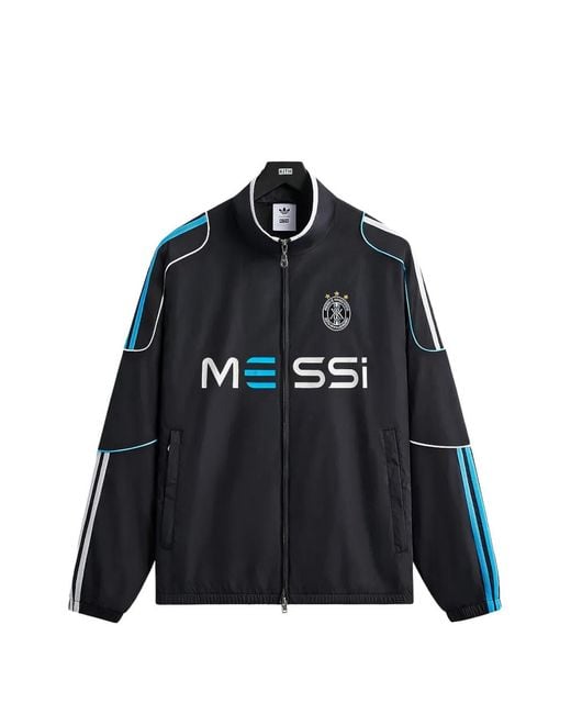 Kith Black X Adidas Messi Track Jacket for men