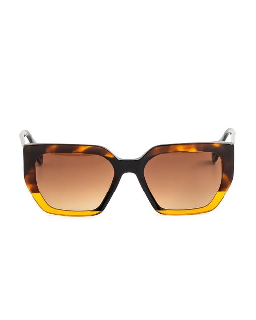 Gigi Studios Brown Gradient-Lenses Tortoiseshell Sunglasses