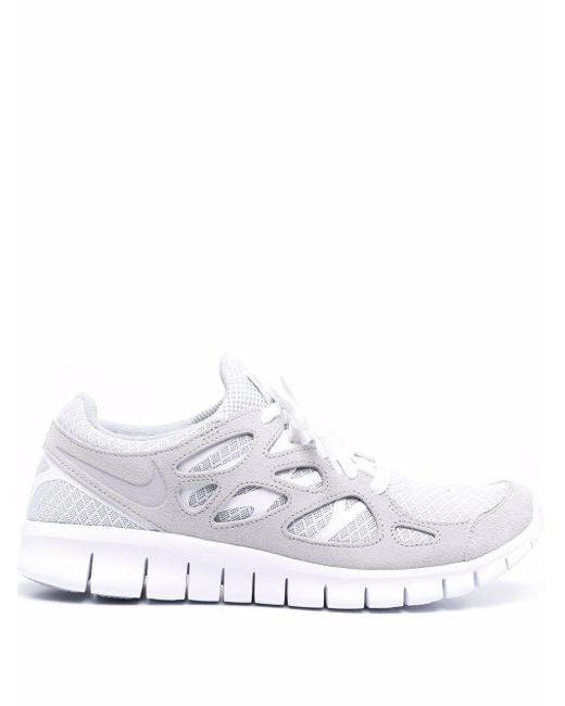 Nike Gray Free Run 2 Sneakers