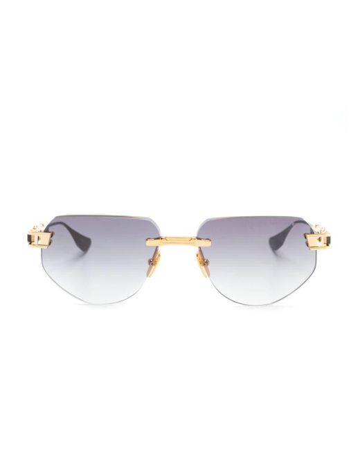 Dita Eyewear Black Grand-imperyn Rimless Sunglasses