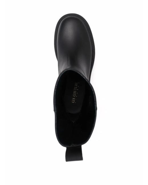 Gia Borghini Black Martee Ankle Boots