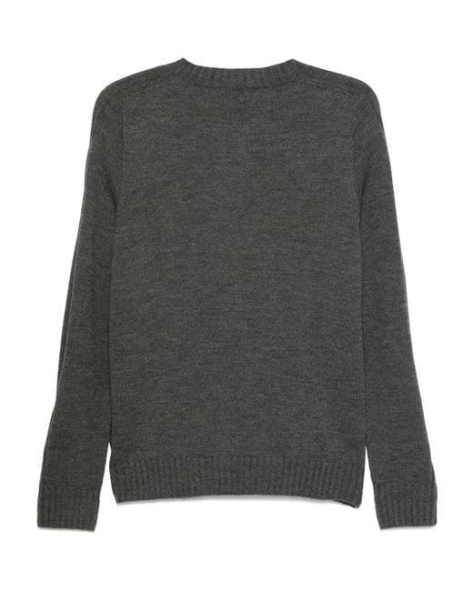 Dondup Gray Wool Sweater for men
