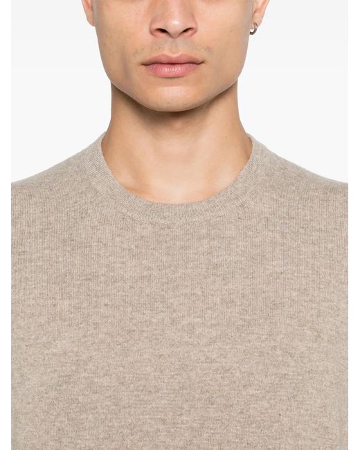 Ballantyne Natural Crew-Neck Sweater for men