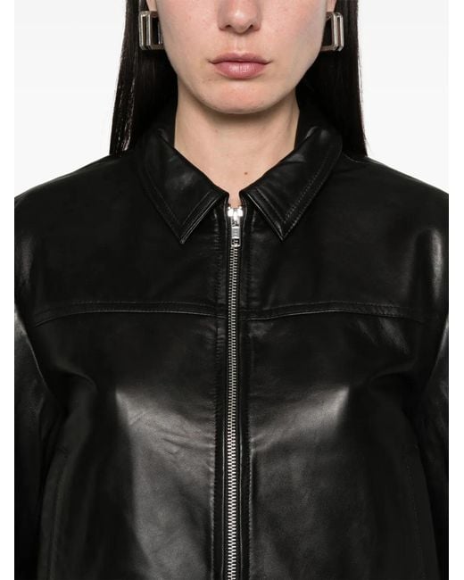 R13 Black Leather Jacket