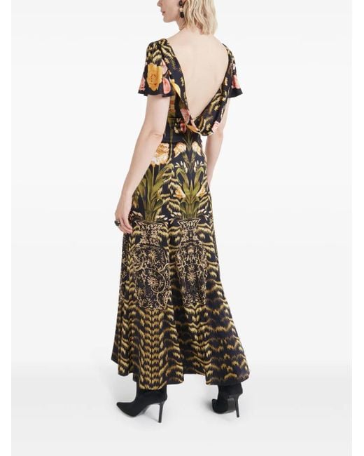 Temperley London Cleo イブニングドレス Metallic