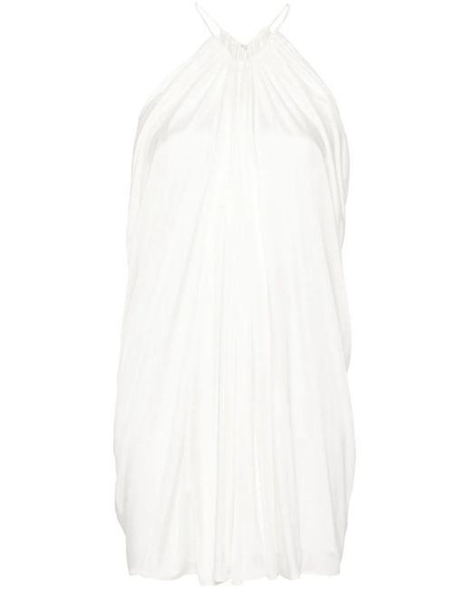 Tom Ford White Halterneck Cocktail Dress