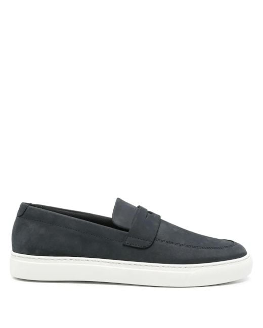 Harry's Of London Gray Suede Loafers for men