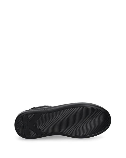 Karl Lagerfeld Black Kapri Sneakers for men
