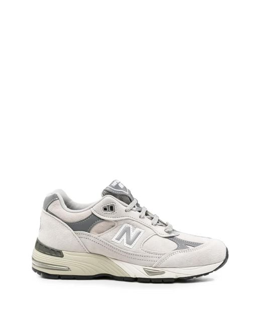 New Balance White Made