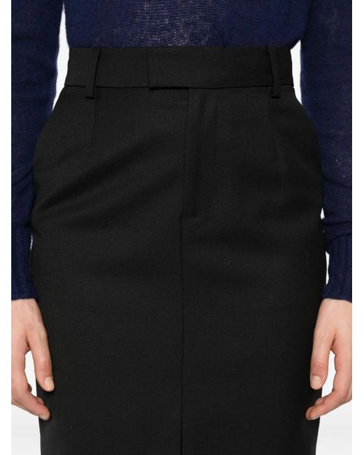 Anine Bing Wollen Rok in het Black