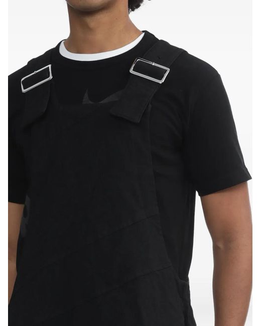 COMME DES GARÇON BLACK Black Buckle-Strap Jumpsuit
