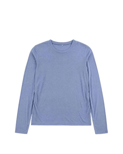 Baserange Blue Long-Sleeve T-Shirt