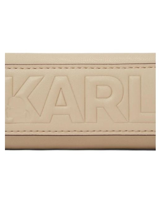 Karl Lagerfeld Natural Ikon Cross Body Bag