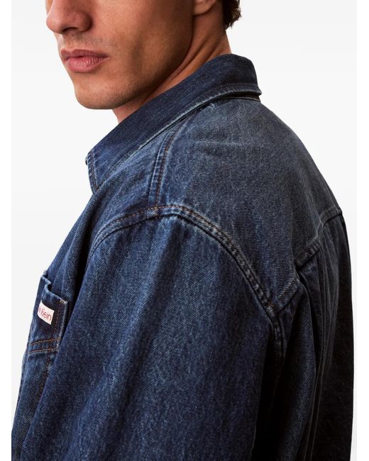Calvin Klein Blue Surchemise En Jean 90's for men